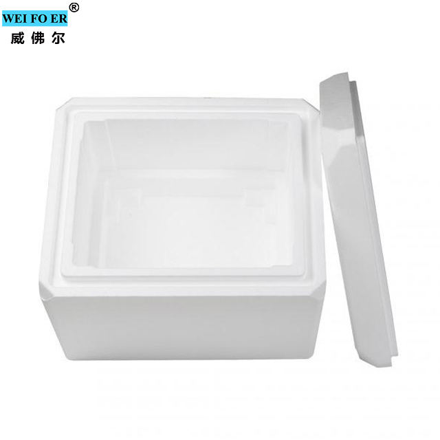 Weifoer automatic eps thermocol styrofoam cooler fish packaging box making machine for insulate crates vegetable boxes