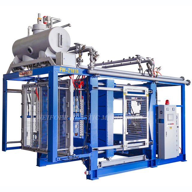 high performance China hangzhou supplier automatic vacuum expandable polystyrene thermocol eps forming shape molding packing machine